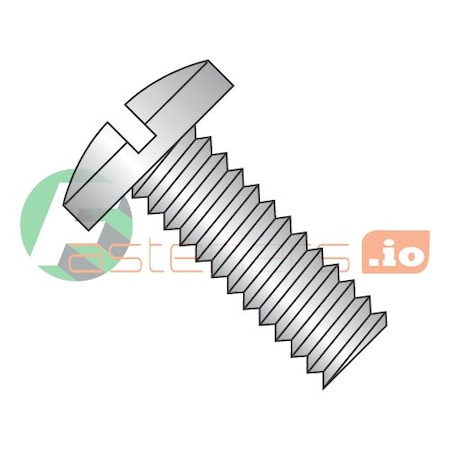 Newport Fasteners #6-32 x 1 in Slotted Binding Machine Screw, Plain 18-8 Stainless Steel, 5000 PK 296523